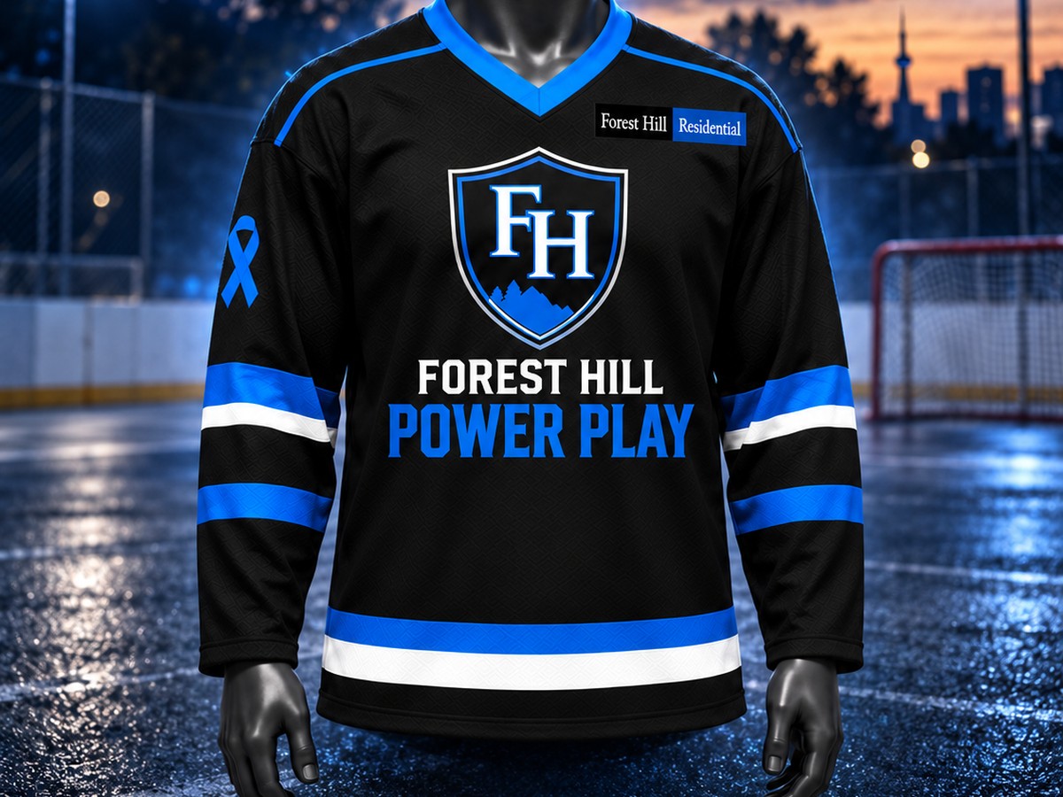 Road Hockey to Conquer Cancer team poster